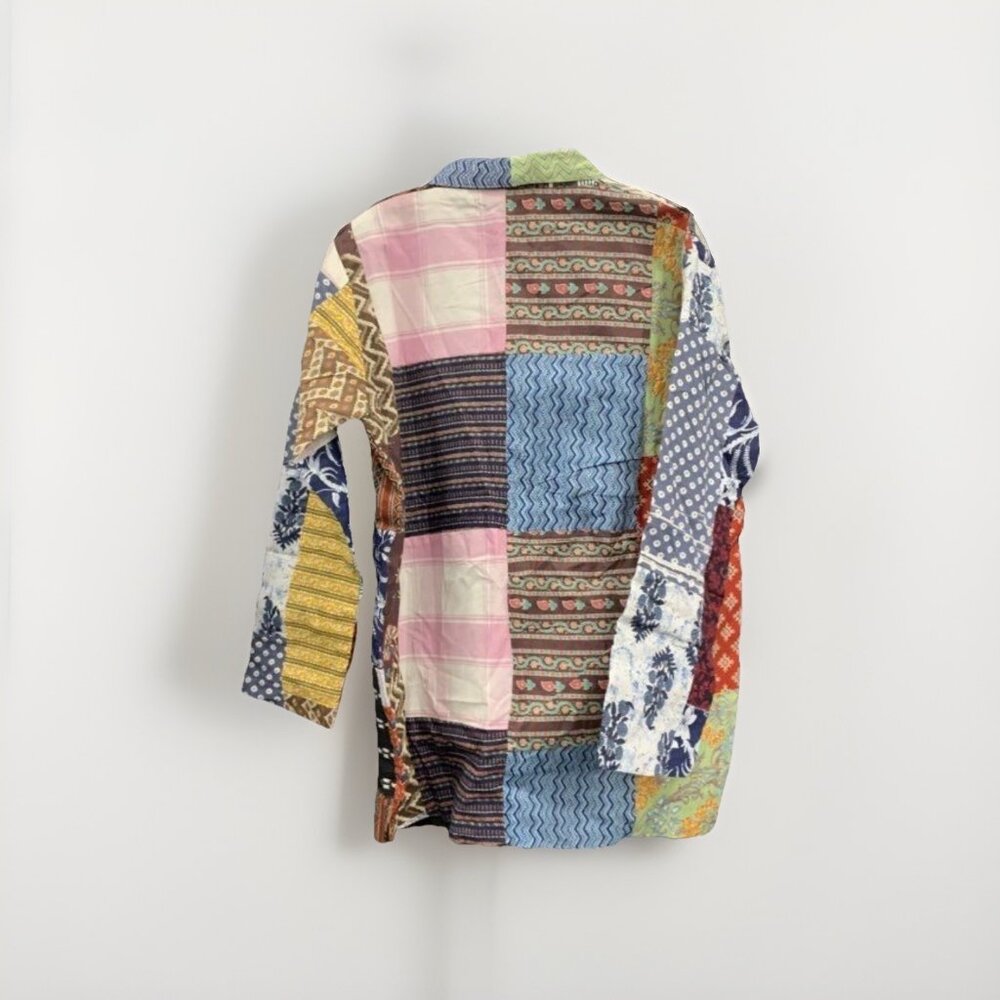 Ashley Taylor Multicolor‎ Patchwork Blazer Jacket… - image 2